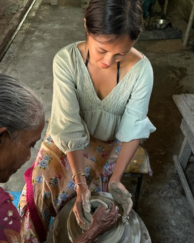 Weligama: pottenbakkerijworkshop met thee en snacks