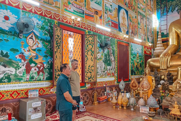 Vientiane: Temple Walk & Art