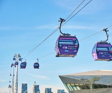 Londen: IFS Wolkenkabelbaan