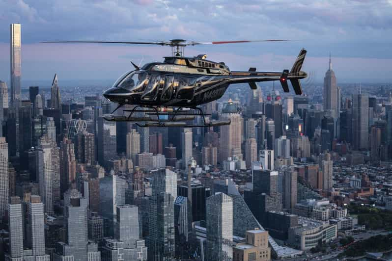 Helicopter flight in your city