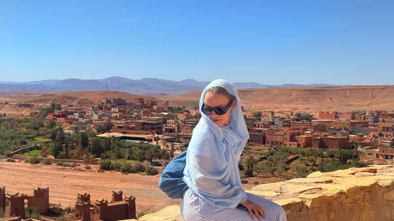 Depuis Fès : voyage de 4 jours à Marrakech via Merzouga et les gorges - bivouac