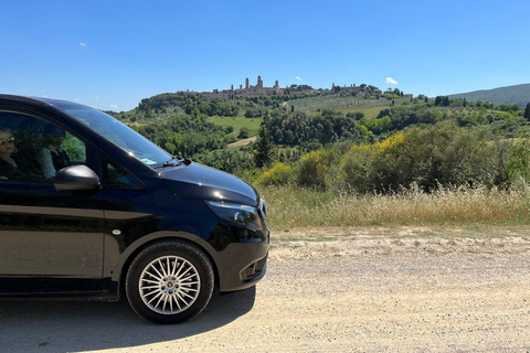 Tour di Siena e San Gimignano in van da Lucca o Pisa