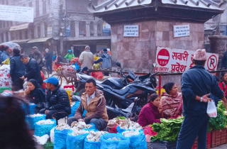 Kathmandu: Basar-Walking-Tour mit Erfrischungen