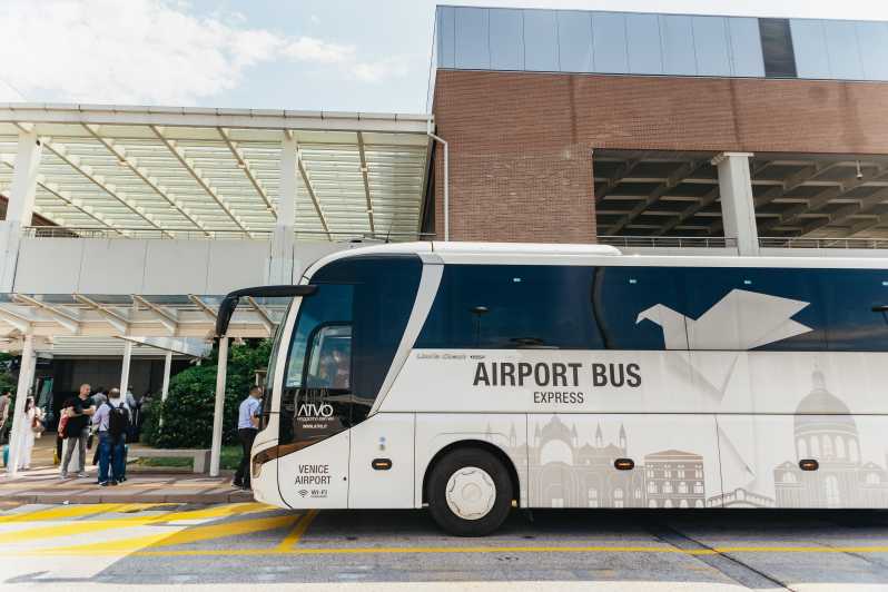 Marco Polo lufthavn: Busstransport til/fra Venezia sentrum