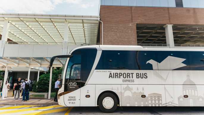 Aeropuerto Marco Polo: Traslado en autobús desde/hacia el centro de Venecia