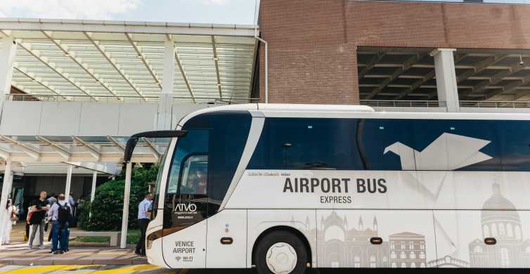 Venecija: Marco Polo oro uostas - miestas: pervežimas autobusu iš Marco Polo oro uosto į Veneciją