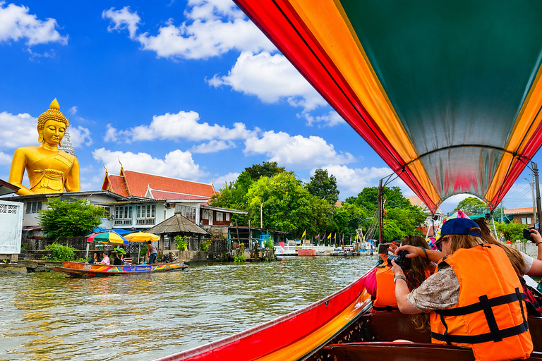Bangkok: 2 hrs Private Longtail Boat Canal Tour & Big Buddha