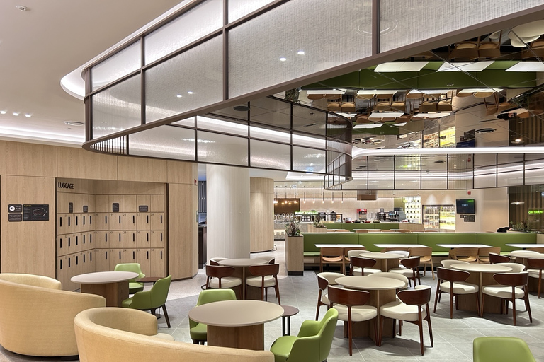 Seul: dostęp do saloników na międzynarodowym lotnisku IncheonOdloty międzynarodowe T2: Sky Hub Lounge (skrzydło zachodnie)