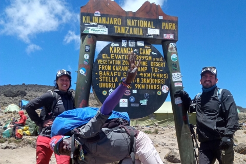 7 days kilimanjaro luxury climbing via machame route