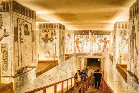 Luxor: Gemeinsame Tour zum Tal der Könige, Habu, Memnon & Mittagessen