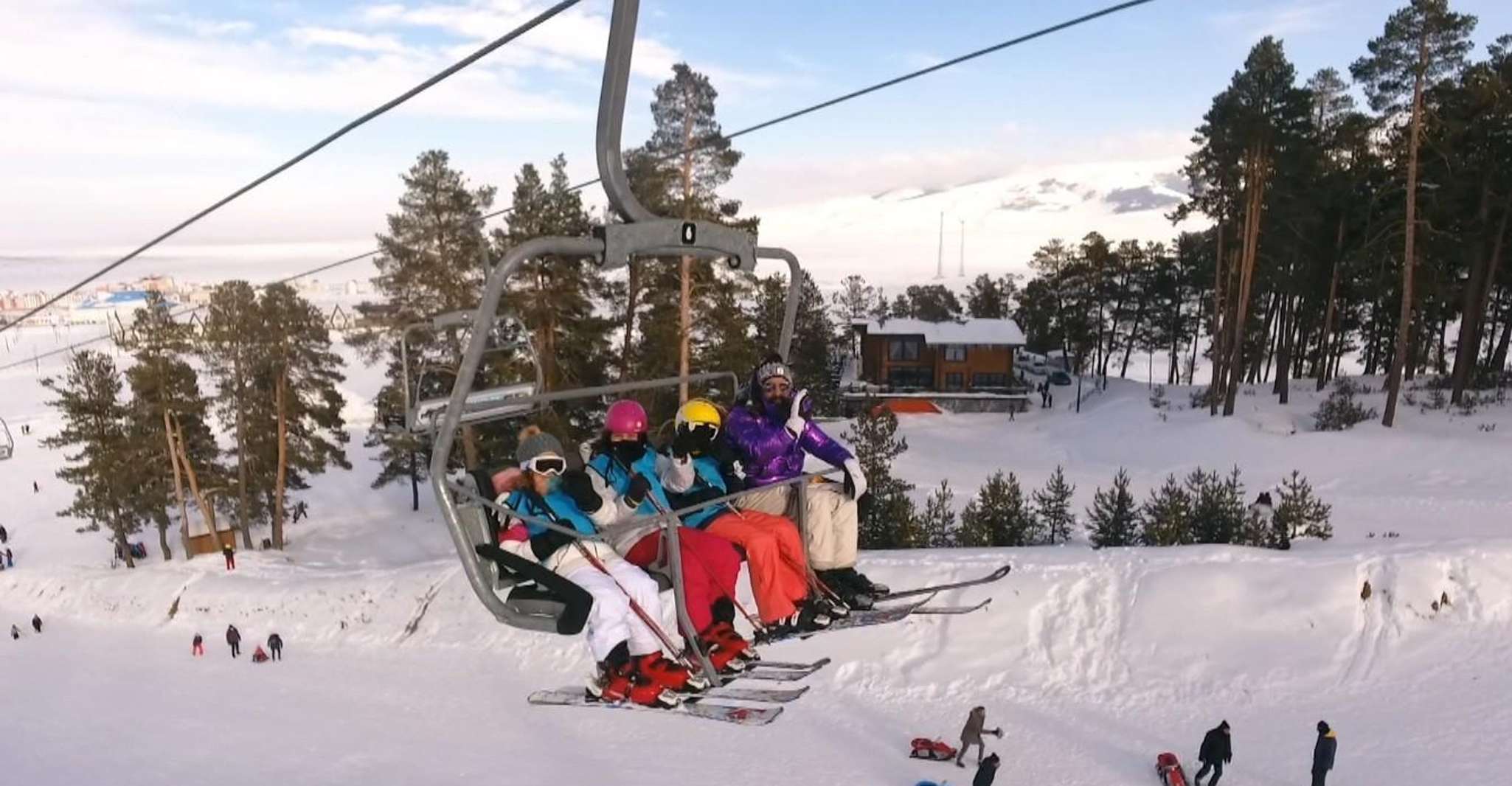 Skifahren in sarikamis kars Türkei - Hizvo