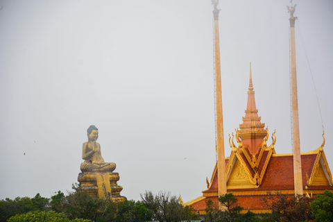 Vanuit Phnom Penh: Dagtrip Kampot naar prachtige plek W/ GidsVoor grote groepsrondreis Kampot dagtrip met gids