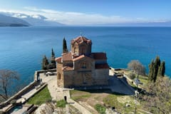 Tirana/Durrës/Golem: Tagestour nach Ohrid, Nordmazedonien und zum Kloster Sveti Naum