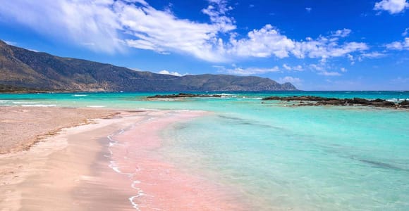 Von Chania: Tagestour zum rosa Sandstrand von Elafonisi – Halt in Elos