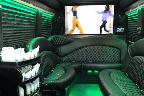 Los Angeles: 12 Pass Party Bus Private Tour, 4 hr Los Angeles: 12 Pass Party Bus Private Tour, 4 hrs.