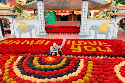 Der Kunsthandwerkerpfad von Hanoi: Räucherstäbchen-Dorf, Hutmacherei &amp; LackierungHalbtagestour: Kegelhut &amp; Weihrauchdorf &amp; Zugstraße