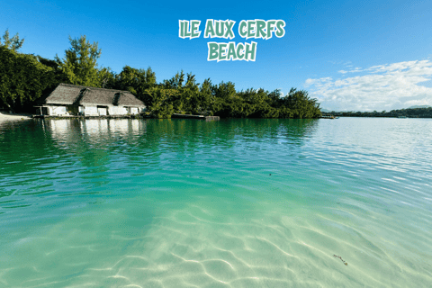 Mauricio: tour privado en lancha motora a Île aux Cerfs con barbacoaMauritius: Ile Aux Cerfs Private Speedboat Tour with BBQ