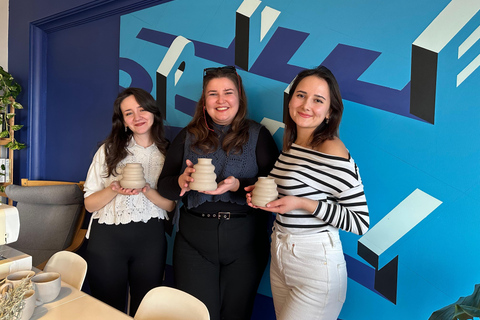 Antalya: Pottery Wheel Workshop - Shape Clay with Your Hands FOR FOREIGN GUESTS 1.5h (Without Firing - Quick Experience)