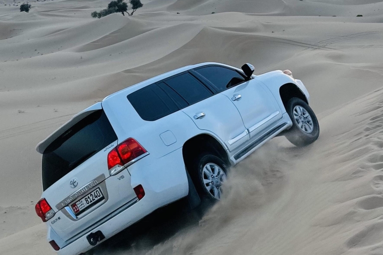 Abu Dhabi: Excursión al Desierto con Cena Barbacoa y Traslado al Hotel4 Horas: Aventura Safari por el Desierto sin Moto ATV