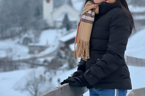 Bern: Schlitten-Tagestour nach Lauterbrunnen und Mürren