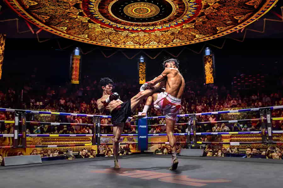 Bangkok: Muay Thai Boxing Tickets im Rajadamnern Stadion. Foto: GetYourGuide