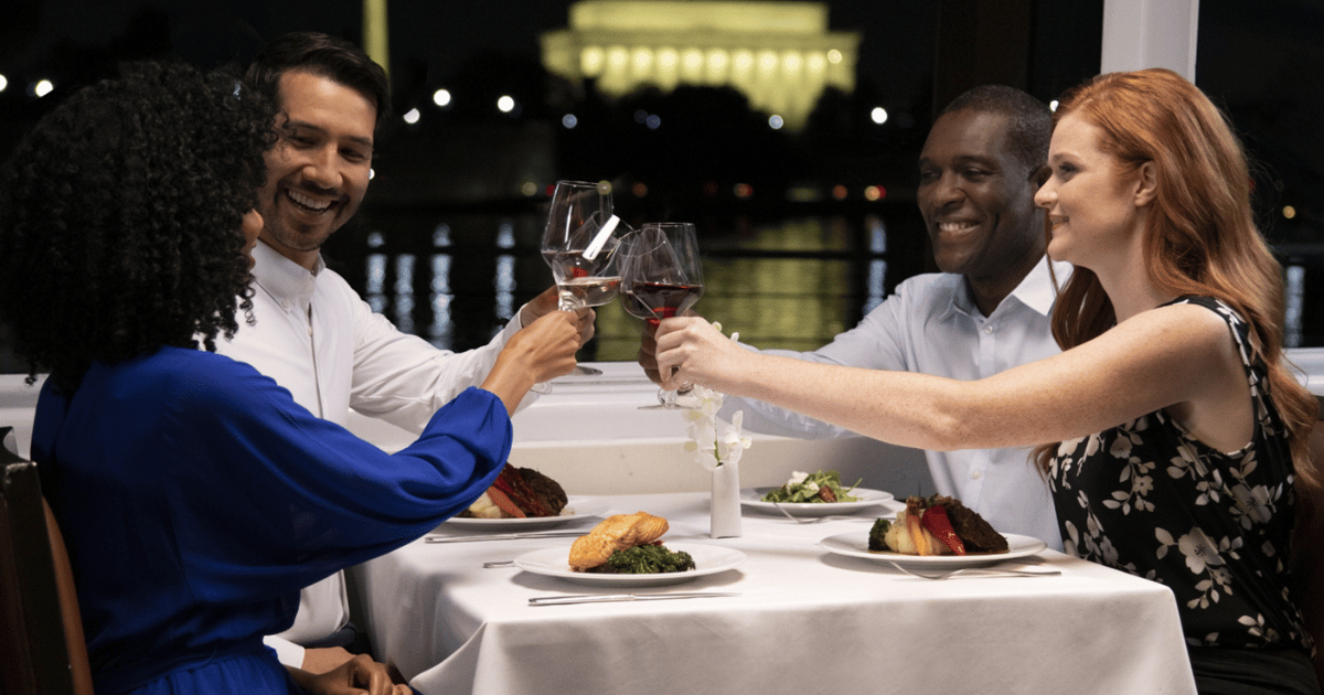 Washington Dc: Christmas Eve Gourmet Brunch Or Dinner Cruise 