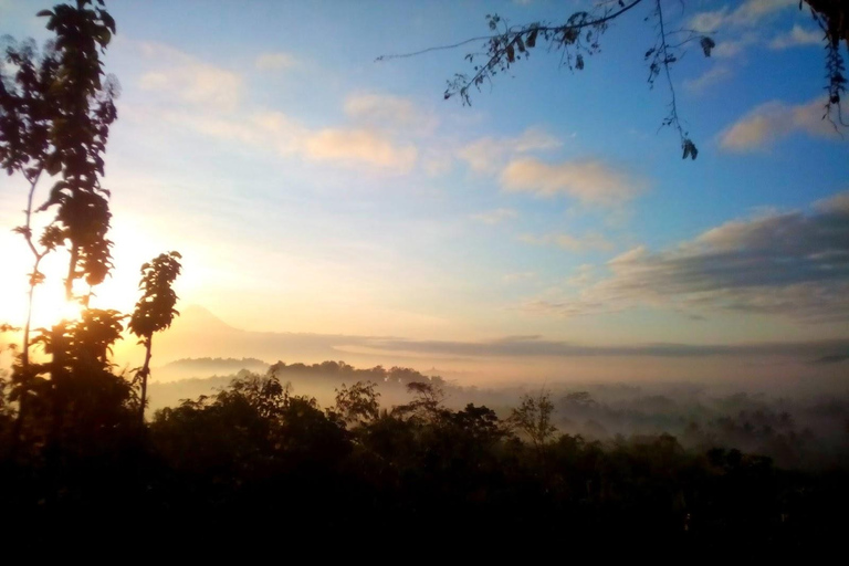 yogyakarta: borobudur zonsopgang en prambanan tempel