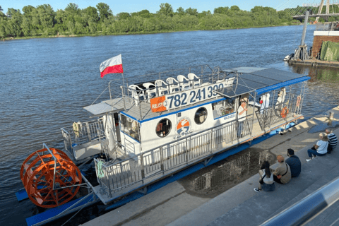 Warsaw: Cruise on the Vistula River aboard Kurka Wodna ship