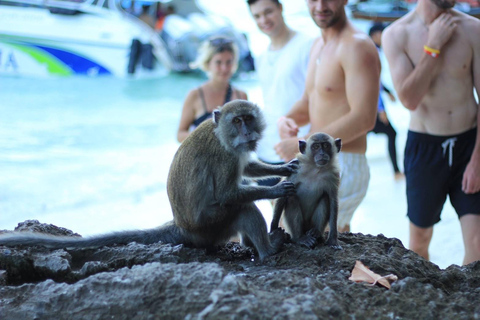 Phuket: PhiPhi, Maya Bay &amp; Khai Island Dagstur med motorbåt