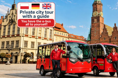 Breslau: 2-stündige Tour mit dem Elektroauto und einem Fahrer-Guide