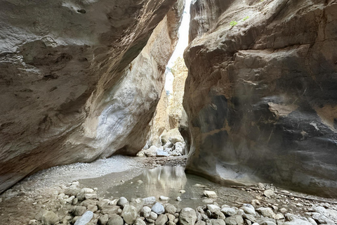 Sarakina Gorge - Aventura de caminhada e natação no sul de Creta