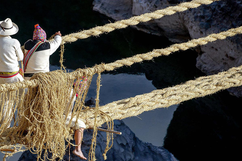 De Cusco: Excursão à ponte de corda inca Q&#039;eswachaka