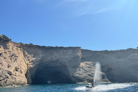 Ibiza: Cala Bassa Guided Jet Ski Tour