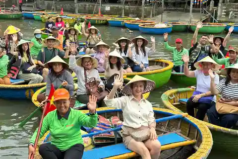 Excursión en barco por Hoi An con servicio de recogida y regreso