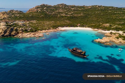 La Maddalena Archipelago Full-Day Cruise – from Cannigione From Cannigione: La Maddalena Archipelago Boat Trip