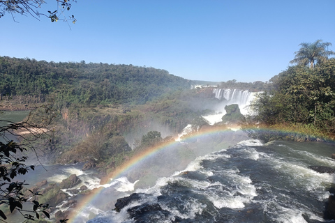 Z Puerto iguazu - prywatnie - wodospady iguassu po stronie brazylijskiej