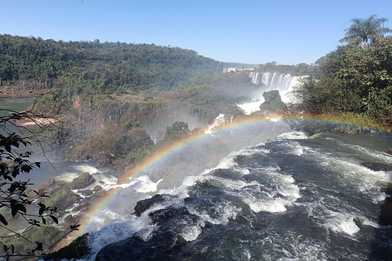 Z Puerto iguazu - prywatnie - wodospady iguassu po stronie brazylijskiej