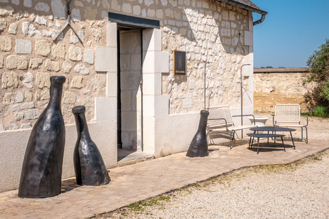 Restigné: Tour of the winemaking cellar and wine tasting of local wines Restigné: Discover the wine cellar and taste local wines