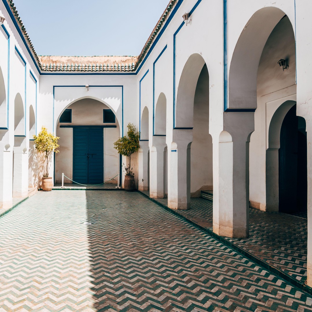 Marrakech : billet d'entrée au palais de la Bahia avec audioguide numérique - excursion