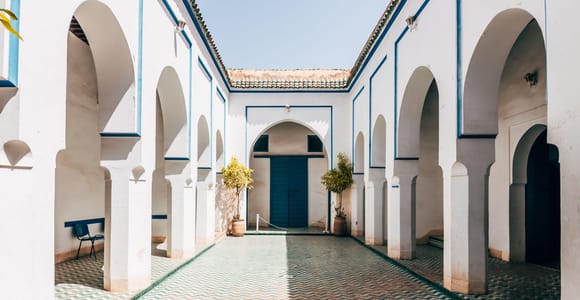Marrakech : billet d&#39;entrée au palais de la Bahia avec audioguide numérique