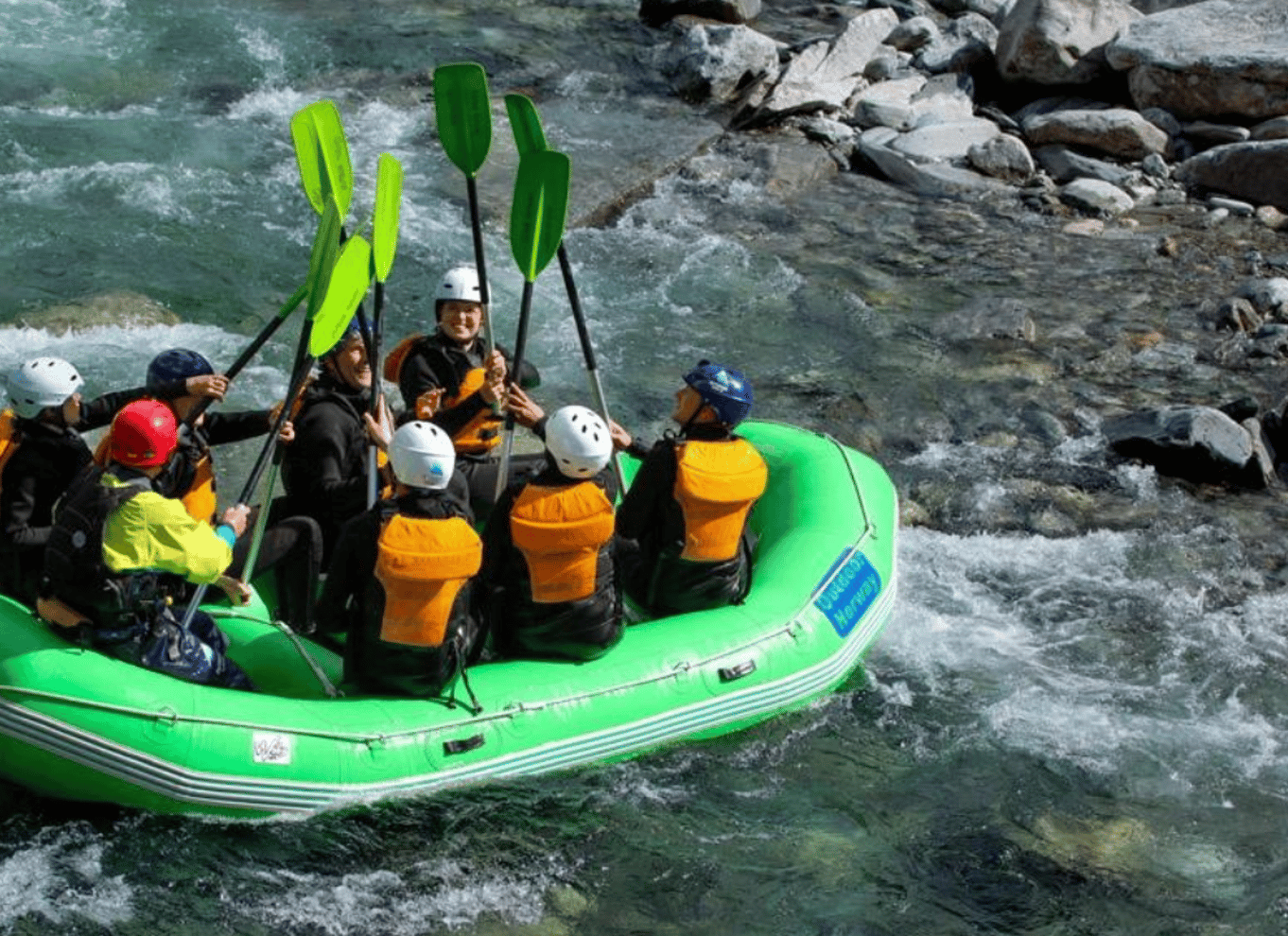 Voss: Spændende Whitewater Rafting guidet tur