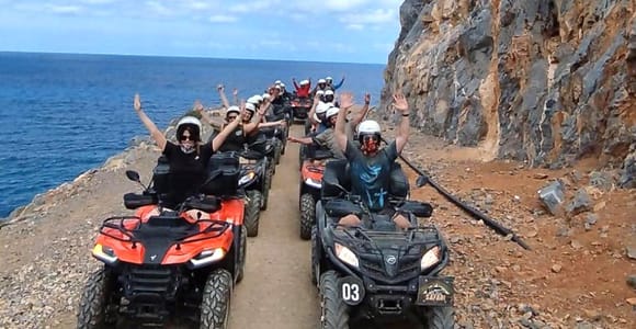 Malia: Off-Road Quad Safari Tour with Lunch and Transfers