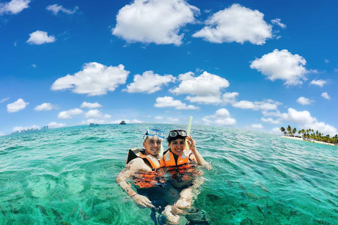 Au départ de Cancun : Aventure de plongée en apnée à Puerto Morelos avec collations