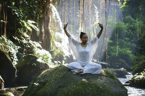 Bali, Ubud Privat yoga och helande meditation i UbudLiten grupp med mötesplats