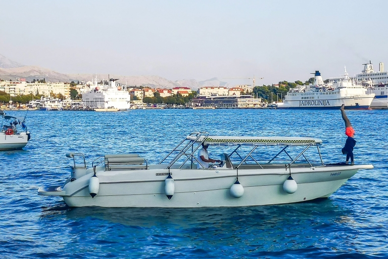 Van Split: Blauwe Grot & Vijf Eilanden met Hvar-boottocht