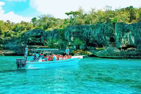 Isla Saona Speedboat Adventure with Food & Wildlife