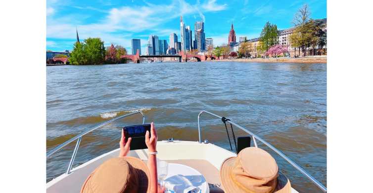 Frankfurt City: Prywatna wycieczka krajoznawcza łodzią Skyline