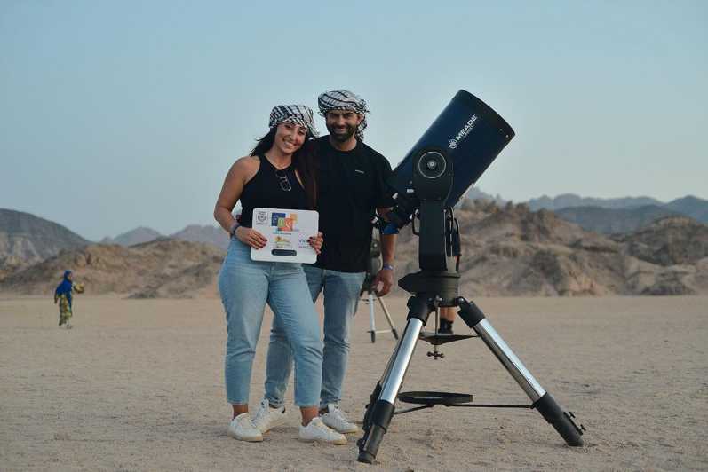 Hurghada: Stargazing with Candle Light Dinner & Activities