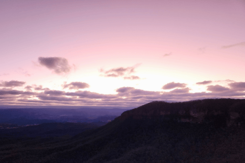 Visite nocturne des montagnes bleues de Sydney