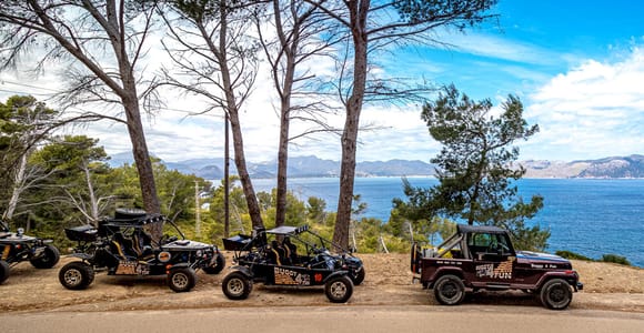 Can Picafort: Geführte 3-stündige Buggy-Tour im Zweisitzer – Mallorca, manuell